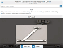 Tablet Screenshot of cotswoldindia.com